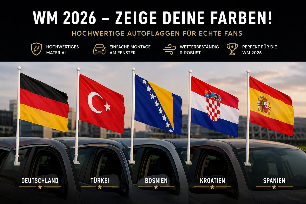 WM 2026 - Flaggen