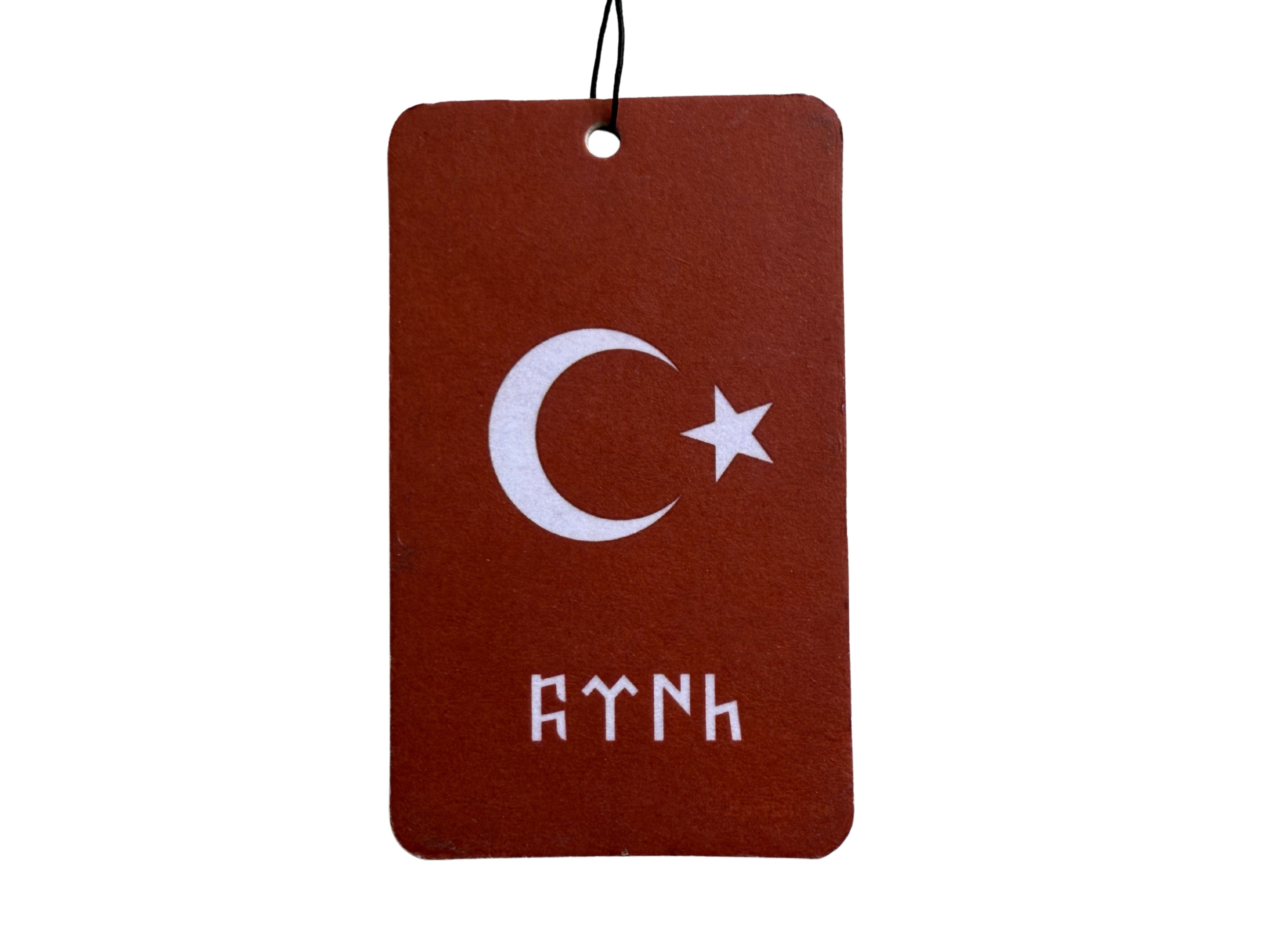 Türkei Autoflaggen Set - 2 Fensterflaggen, 2 Spiegelflaggen & Duftanhänger
